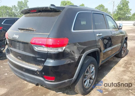 2016 Jeep Grand Cherokee Limited z USA, uszkodzony, nr VIN 1C4RJFBG4GC491814